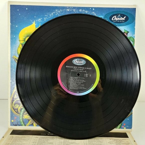 Ringling Bros. Barnum & Bailey Circus Band Record Album Merle Evans 33 RPM 12" - Picture 3 of 8